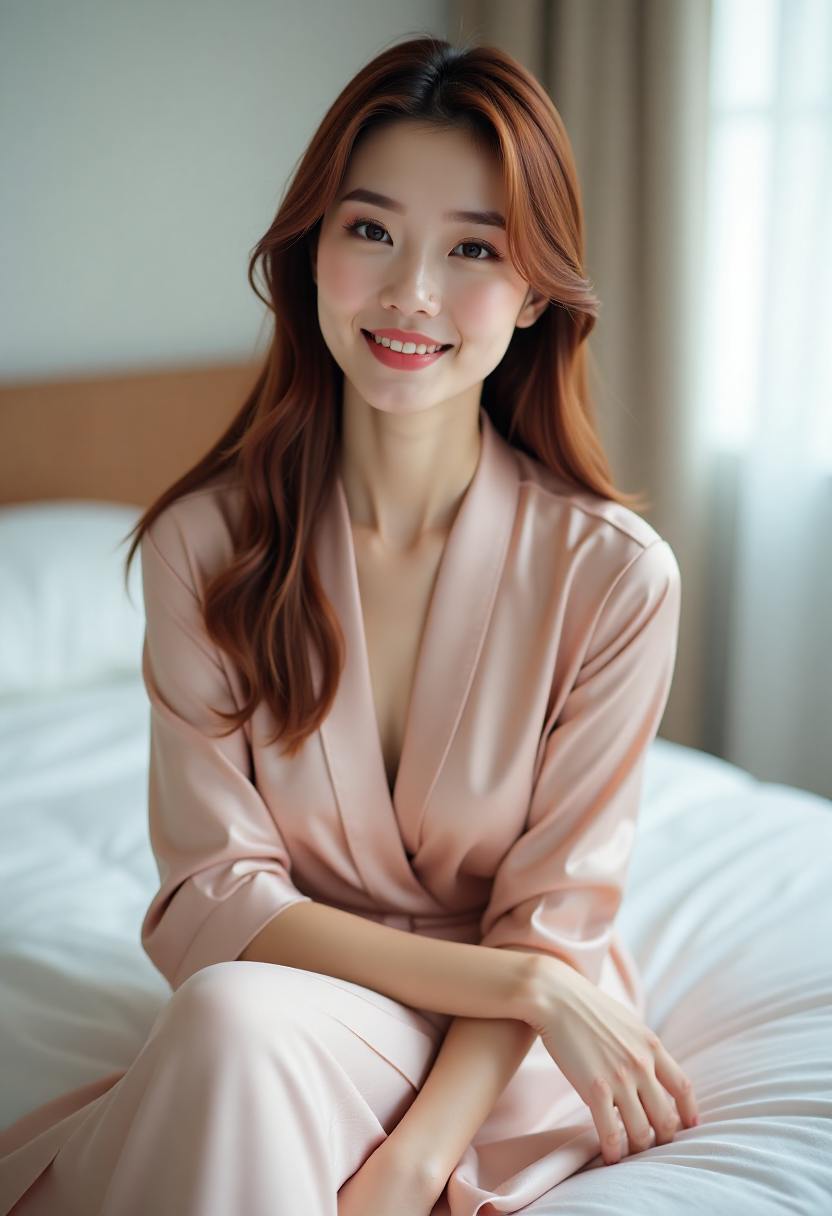 长辈接孩子放学后一起散步
